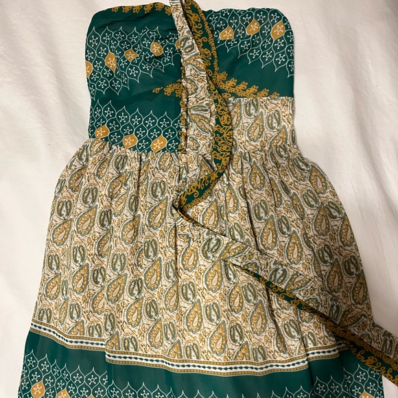 Anthropologie Tiny twist halter maxi dress - Picture 6 of 7